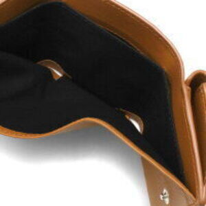 Balenciaga Tri fold Wallet Camel Paper Brown
